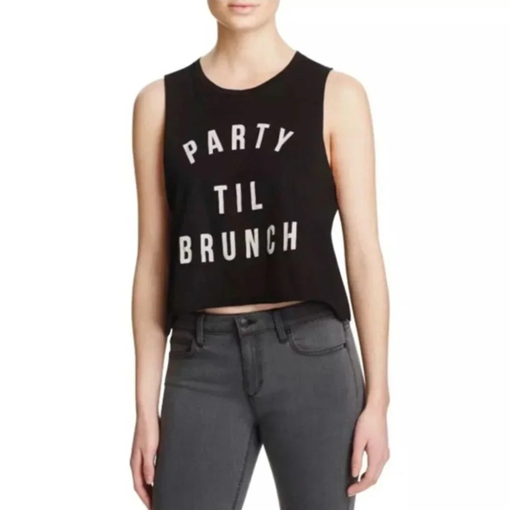 NWOT Party Til Brunch Tank
